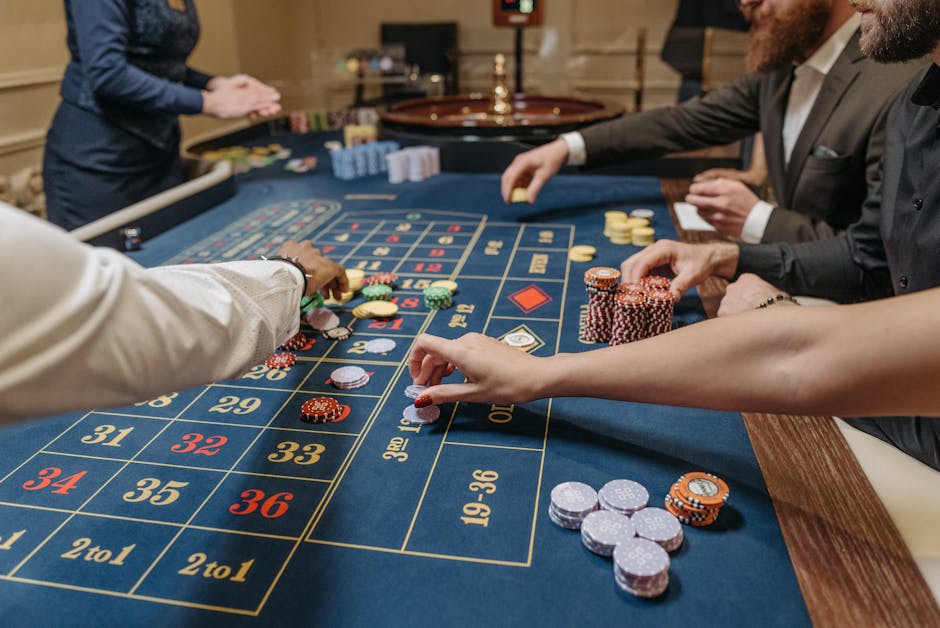 Arada Bet Casino hero banner showing casino gaming atmosphere